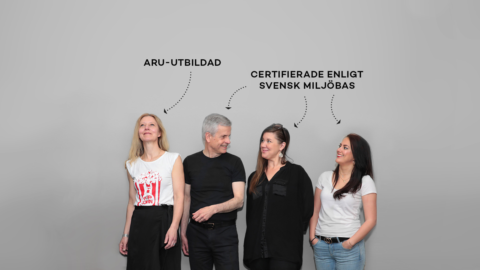 ARU-utbildade och certifierade enligt svensk miljöbas